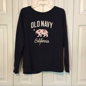 Navy California long sleeve shirt